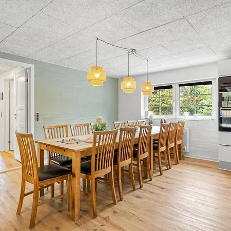 Large Pool House In Husby With Sleeping Space For 18 People Ulfborg
