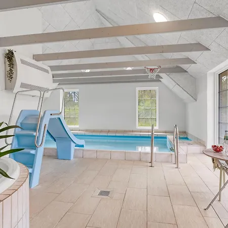 Large Pool House In Husby With Sleeping Space For 18 People Tatil Evi