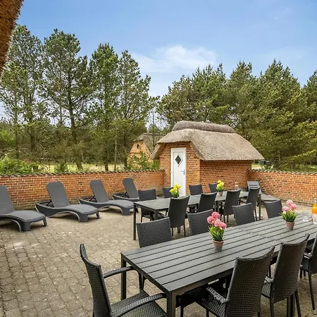 Large Pool House In Husby With Sleeping Space For 18 People Ulfborg