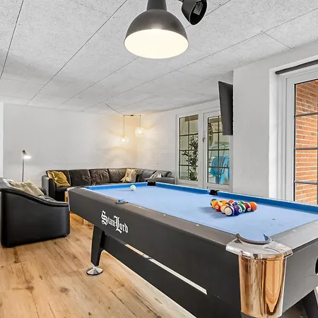 Large Pool House In Husby With Sleeping Space For 18 People * Ulfborg